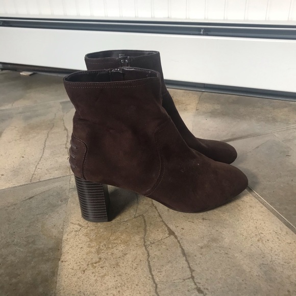 Kelly&Katie Suede Booties - Picture 4 of 6